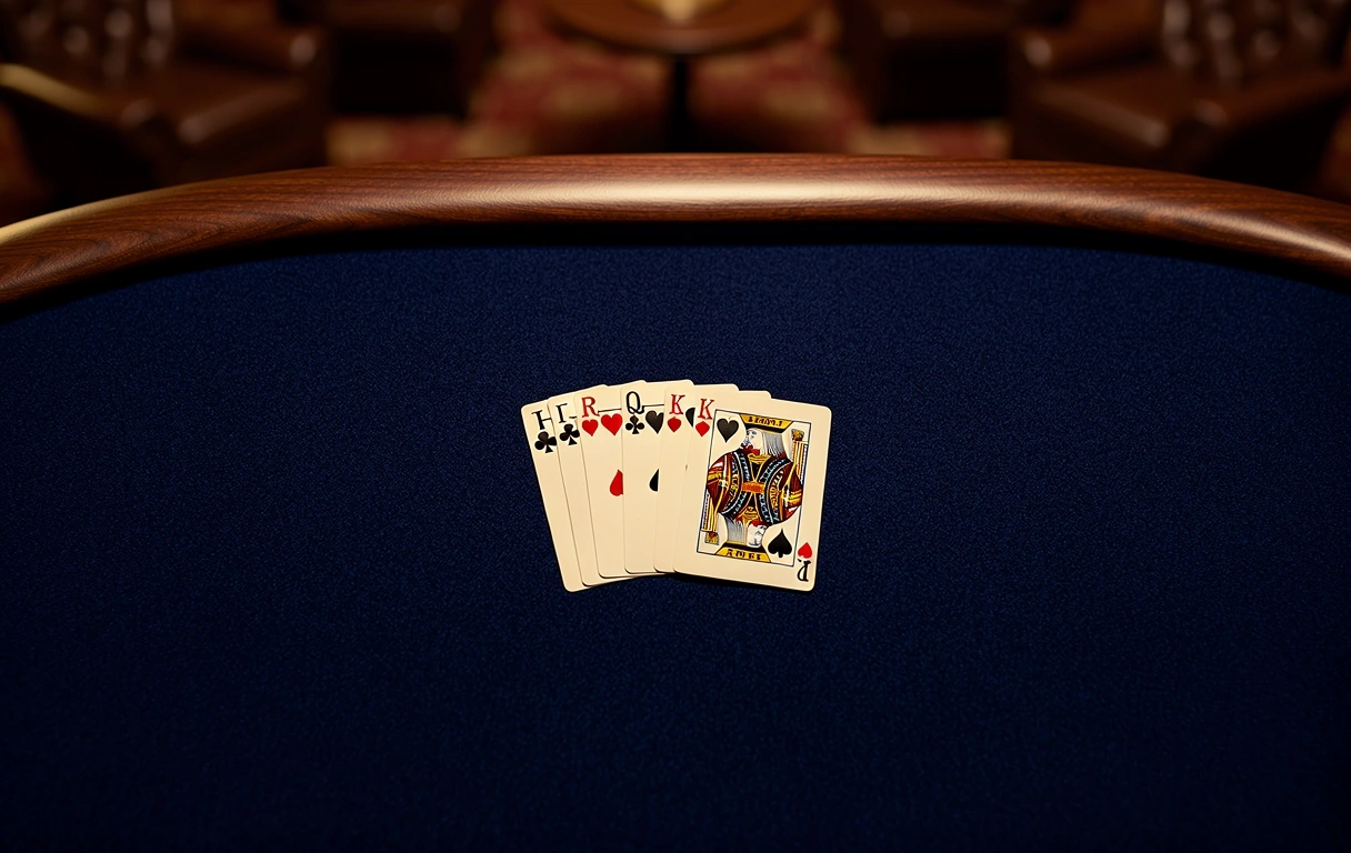 Royal Flush Illustration
