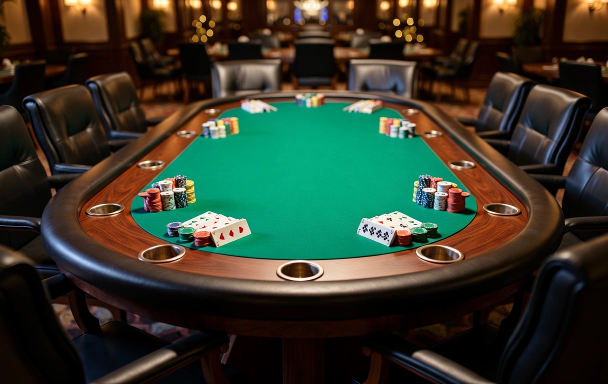 Royal Flush Poker Table