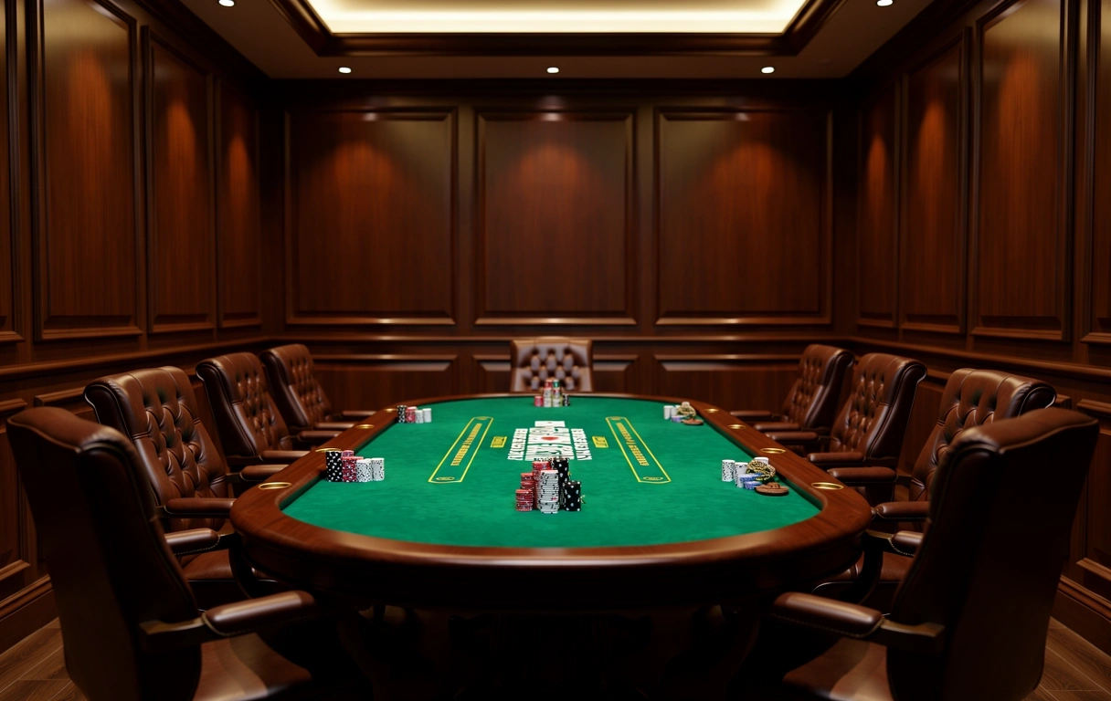 Premium Poker Room Atmosphere